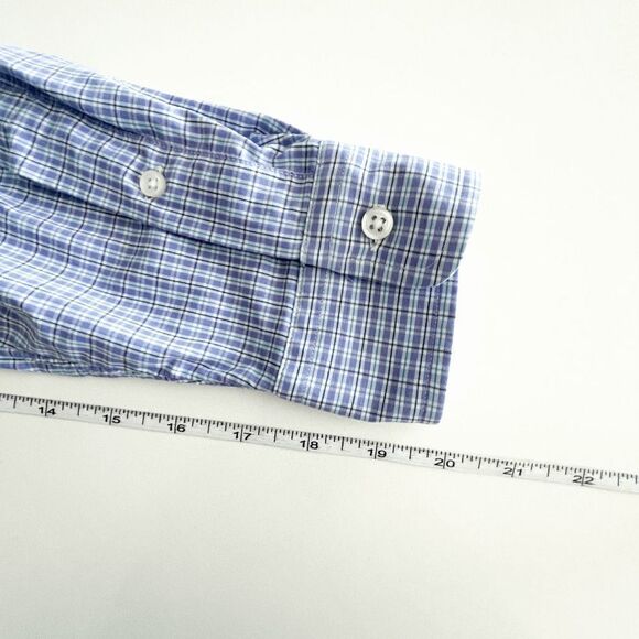 Ralph Lauren Mens Performance Shirt Long Sleeve Button Down Plaid Purple Small - Picture 6 of 7